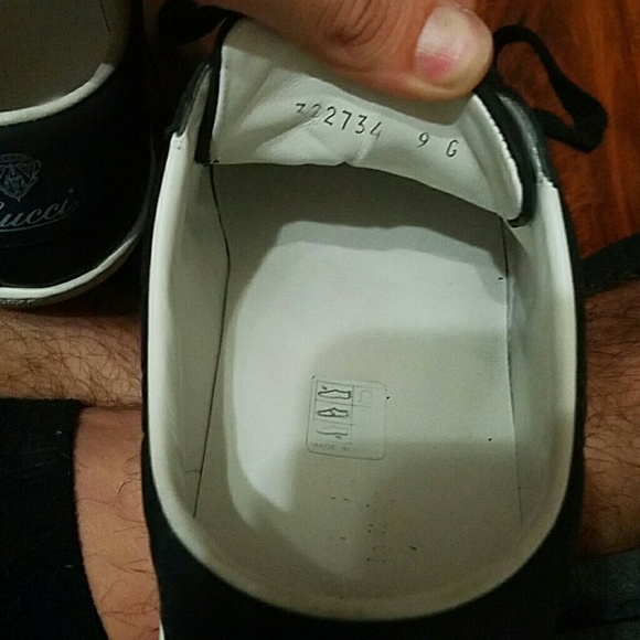Gucci sneakers Gommata, size 9 - Picture 4 of 4