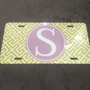 Cute "S" License Plate!!