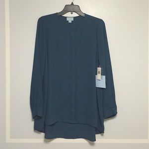 NWT Teal Blouse