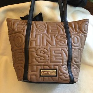 Betsey Johnson Brown Tote - Shoulder Bag
