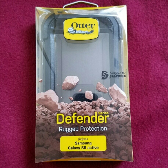 💥SOLD💥USED OTTERBOX DEFENDER - GALAXY S6 ACTIVE - Picture 1 of 3