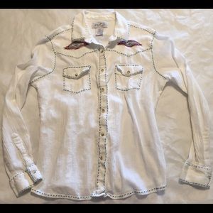 ☄Textured Western Style Shirt☄