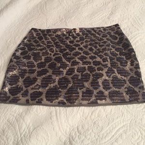 Beautiful sequin skirt from express size Medium