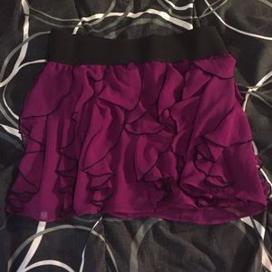 Ruffled skirt