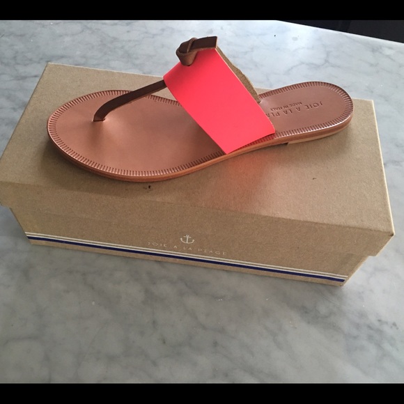 Never worn! Joie hot pink sandals.