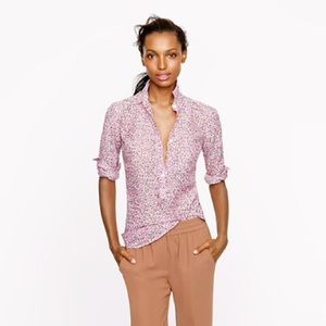 NWT J Crew ditzy floral popover