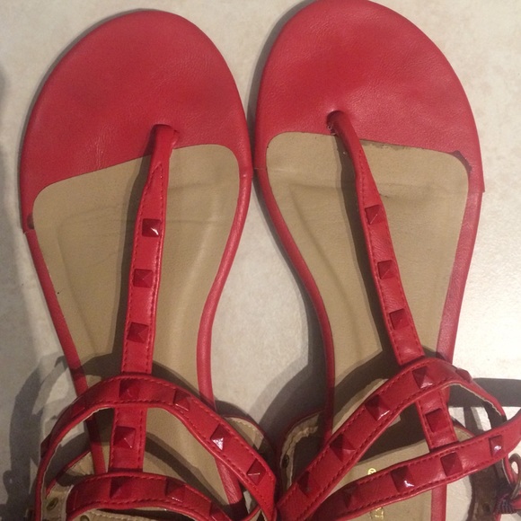 Red Sandals - Picture 2 of 3