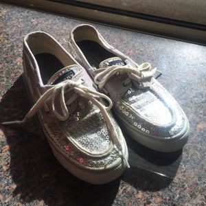 Sparkly sperrys