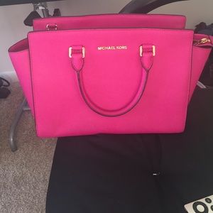 A Michael Kors purse, gently used