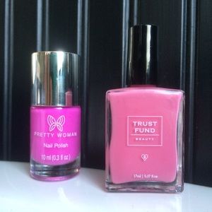 Pretty Pink Nail Polish Duo!