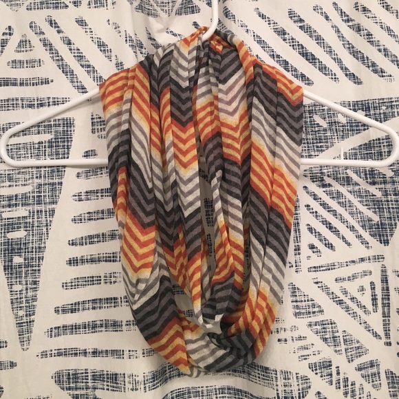 Accessories - Autumn Chevron Infinity Scarf