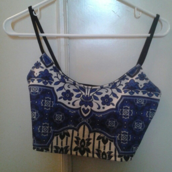 Topshop Crop top
