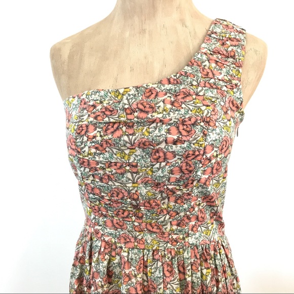 Dolores Promesas Dresses & Skirts - DOLORES PROMESAS One Shoulder Floral Dress NWT