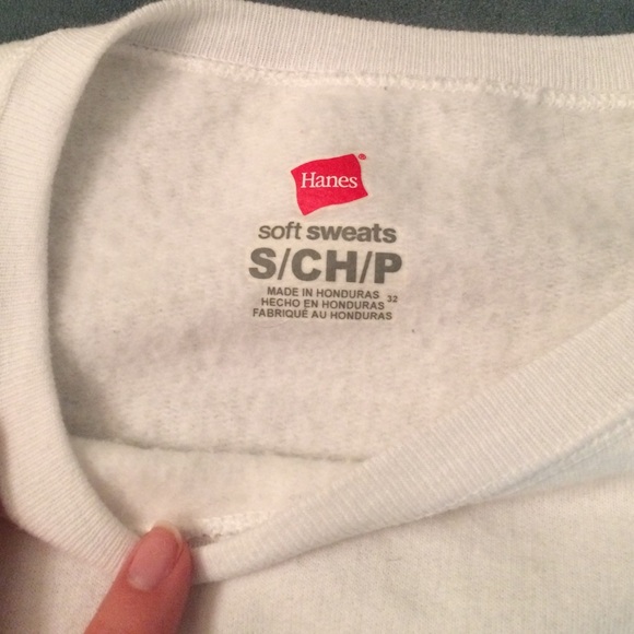 Sold! Phi Mu White Letter Sweatshirt - Picture 3 of 3