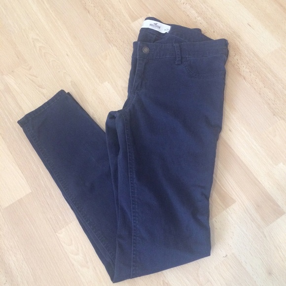 Hollister Navy Pants | Skinny