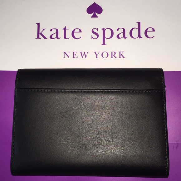 Take 40% Off Kate Spade ♠️ Callie Black Wallet NWTs