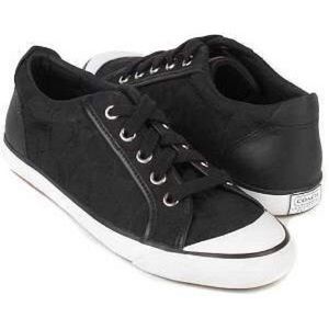 Coach Barrett Signature Sneaker Black