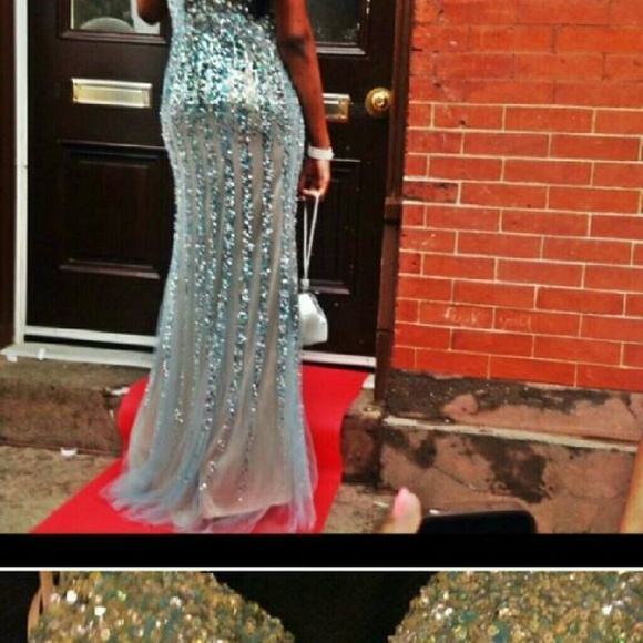 Sparkly Prom Dress - Picture 3 of 4