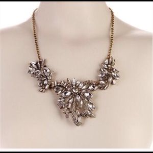 REDUCED Luxe Frosted Ribbon Bow Necklace