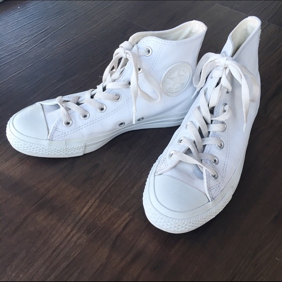 Converse Shoes - Chuck Taylor All Star Leather High Top Converse
