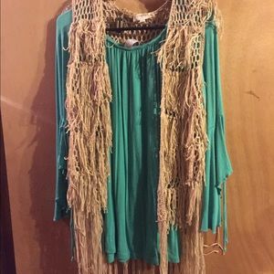 Fringe vest!