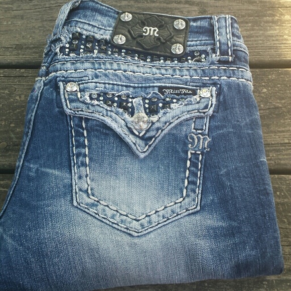 Miss Me Denim - Miss Me Easy Boot Bling Jeans!