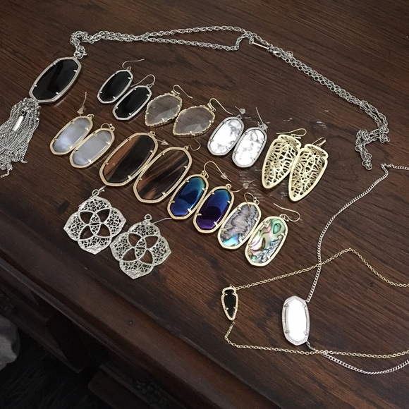 My Kendra Scott collection! 🙌🏻