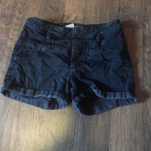 High waisted shorts
