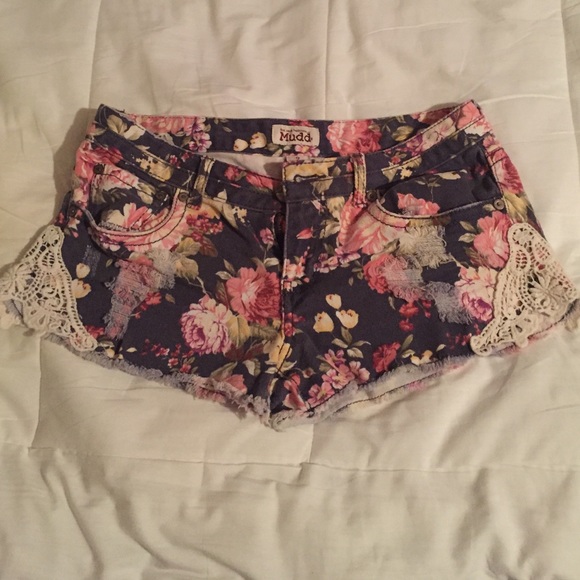 Floral Print Shorts