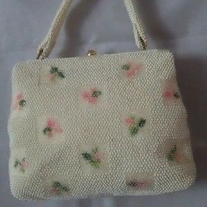 Vintage Lumured beaded purse