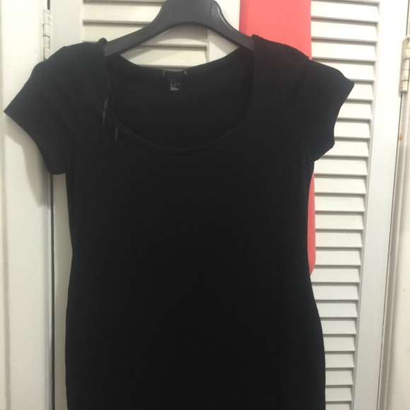 Black summer dress