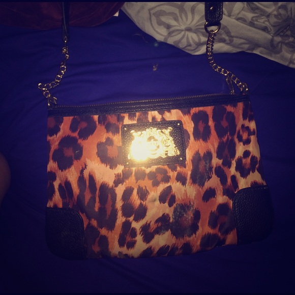 Juicy Couture cheetah print purse
