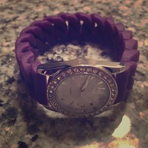 💎Purple Charming Charlie's Bling Timepiece💎