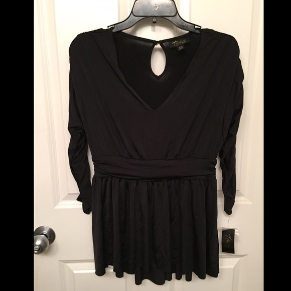 Thalia Sodi Peplum Blouse (Macy's) NWT - Picture 1 of 4