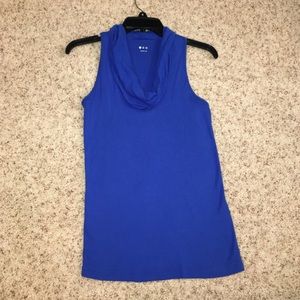 Three Dots Cowl Neck Sleeveless Top