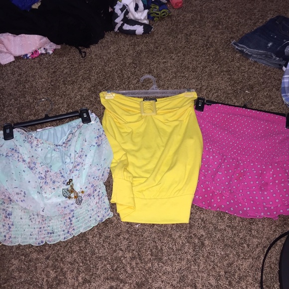Strapless tops!