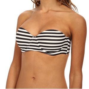 mikoh huahine strapless top