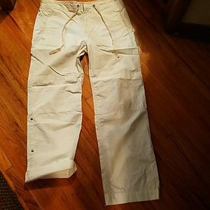 Gap roll up capri pants sz 10