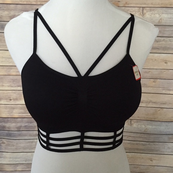 April Spirit Other - SOLD OUT Black Caged Bralette