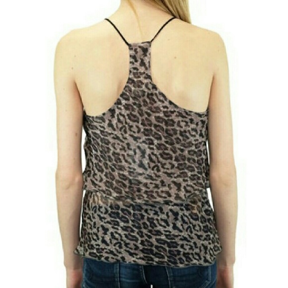 Leopard  Print Summer Top - Picture 2 of 3