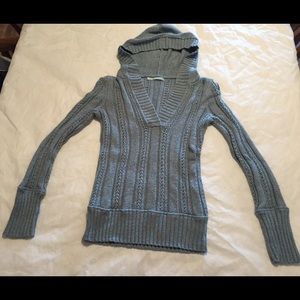 ☄ Cozy V-Neck Knitted Colorful Hoodie☄