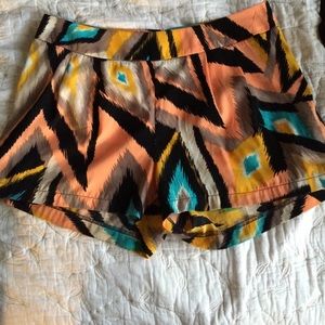 Tribal colorful shorts