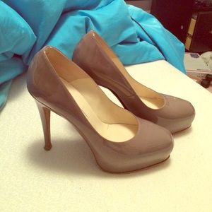 Brian Atwood "Maniac" patent leather pumps