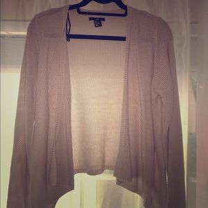 Comfy sweater jacket