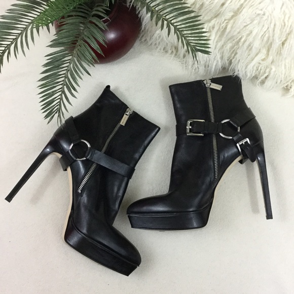 MICHAEL Michael Kors Shoes - Michael Kors NEW Black leather ankle boots