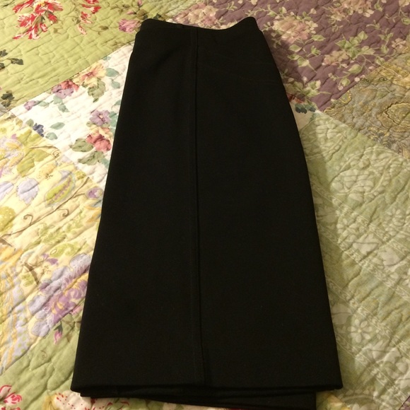 Express black formal skirt