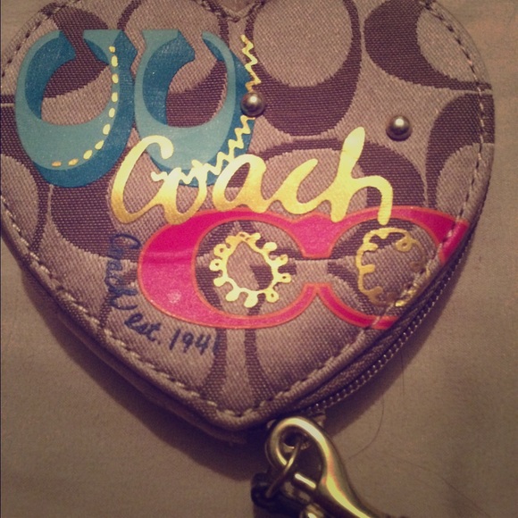 Brand new coach authentic change purse