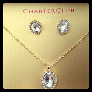 Brand new Macy's jewelry set