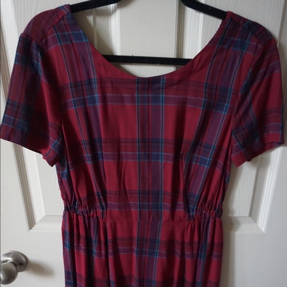 Plaid dress
