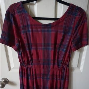 Plaid dress
